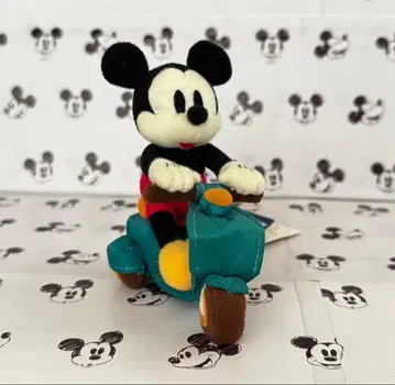 디즈니 리조트 바이크 미키 봉제 인형 키체인 마스코트