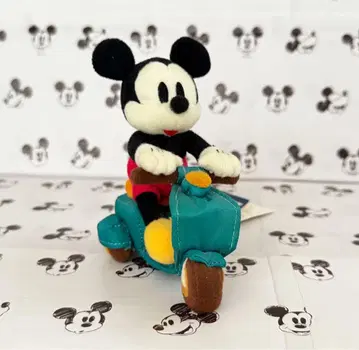 디즈니 리조트 바이크 미키 봉제 인형 키체인 마스코트