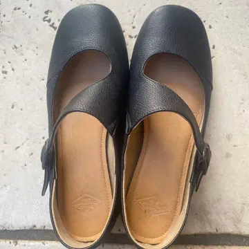 블랙 가죽 신발 24.0 여성용 number twenty-one