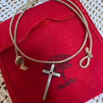 Me & Ro 미앤로 실버 목걸이