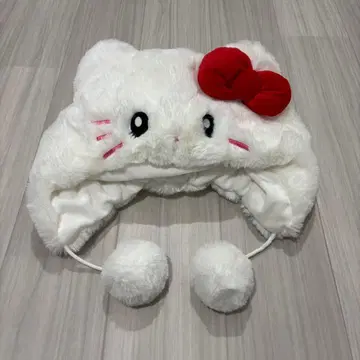 키티 봉제 인형 햇