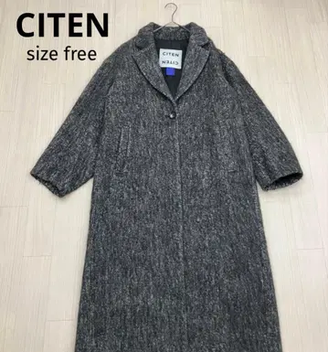 CITEN 시텐 울 롱 체스터 코트 아우터 free