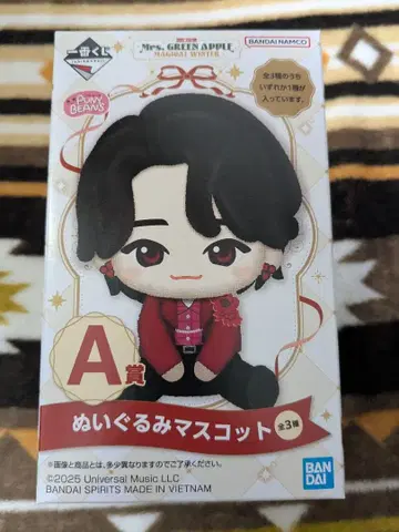 Mrs. GREEN APPLE 봉제 인형 마스코트 A상