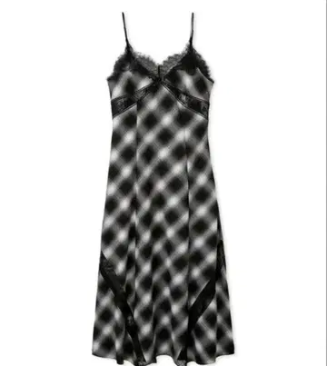 frayid 레이스 트리밍 슬립 원피스