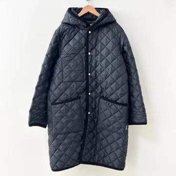 트래디셔널 웨더웨어 MALET 퀼팅 코트 네이비 38