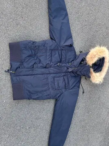 291295 HOMME 네이비 다운 자켓