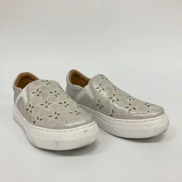 MODELLO 신발 스니커즈 슬립온 실버 22.5cm [ KS91 ]