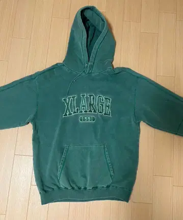 XLARGE 그린 후드티 M 1991