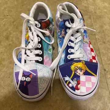 세일러문 스니커즈 멀티 컬러 반스