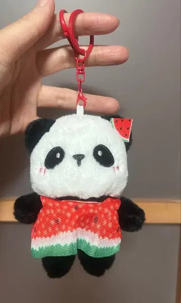 팬더 수박 의류 키링