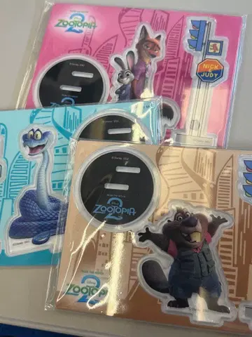 Happy 복권 [ 주토피아 2 ] G상 아크릴 스탠드 프롭스