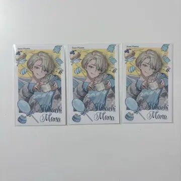 니지산지 Sweet Floaties 히바치 마나 폴라로이드풍 카드