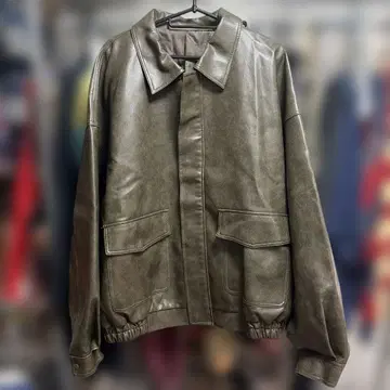 페이크 레더 자켓 PAGEBOYLIM 페이지보이림