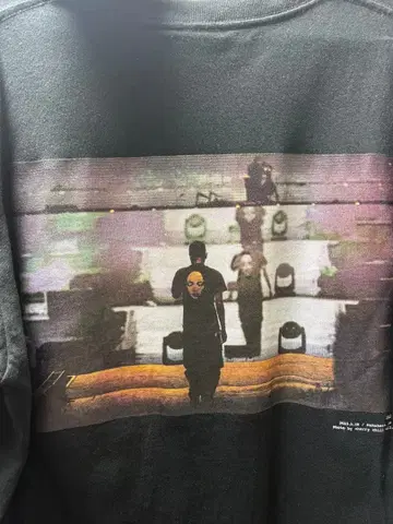 popyours x JJJ 티셔츠 블랙 L 사이즈