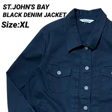 세인트 존스베이 데님 자켓 블랙 XL