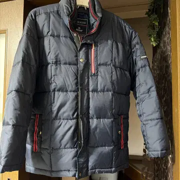 DUNLOP MOTORSPORT 다운 자켓 네이비