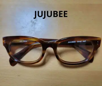 JUJUBEE 주주비 레벨 레드 안경 패션 안경