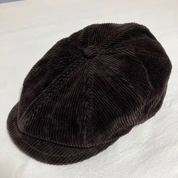 컨디션 최상! HOOPER/헌팅 캡 다크 브라운 L(59cm)