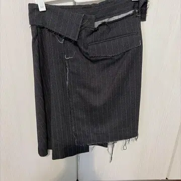 WHO'S WHO gallery 차콜 그레이 미니 스커트