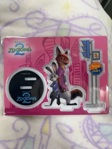 주토피아2 Happy 복권 G상 아크릴 스탠드 프롭스 닉 주디