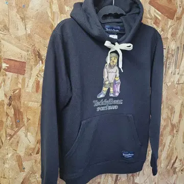 새상품급 TeddyBear 스포츠 브랜드 후드티 M 블랙