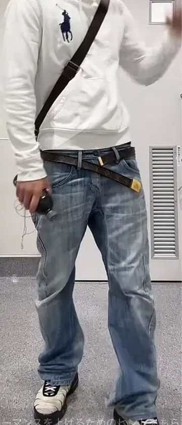 drip 좋아하시는 분 필독! purple 잘 어울리는 데님.