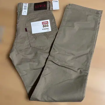 EDWIN 503 스트레이트 치노 팬츠 170