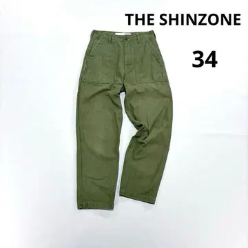 더 신즈 베이커 팬츠 34 카키 올리브 여성용