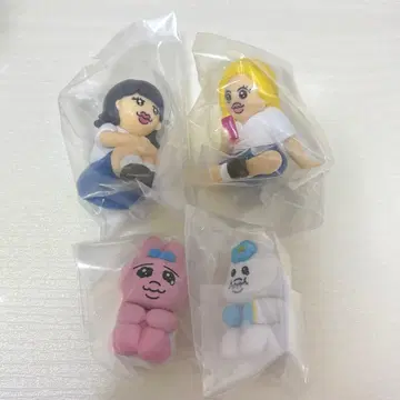 빤쮸토끼 닌포참 유코 타케미 기다림 가챠가챠 4종 세트