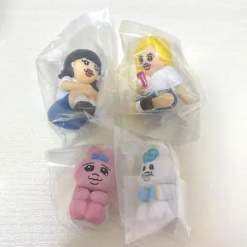 빤쮸토끼 닌포참 유코 타케미 기다림 가챠가챠 4종 세트