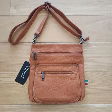 [ 미사용 새상품 ] Vitucci 숄더백 인조 가죽 오렌지