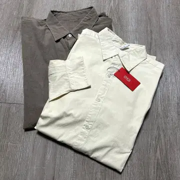 ETOS 에토스 긴팔 셔츠 2장 세트