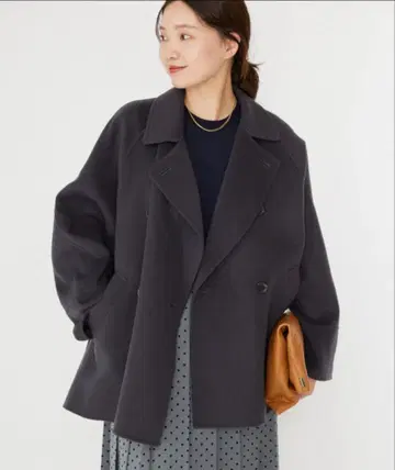 슈퍼 160 더블 페이스 숏코트 38 사이즈