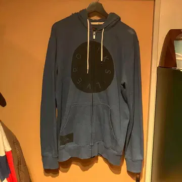 Quiksilver 풀 집업 후드티 90' size L