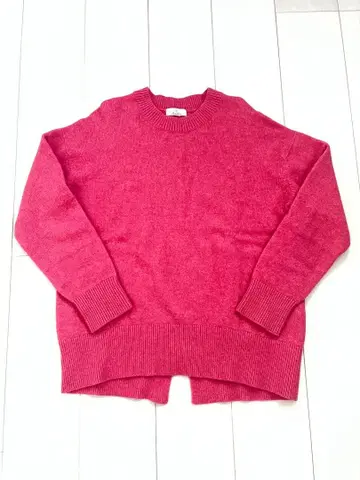 YAMADAYA 핑크 캐시미어 니트