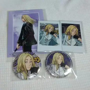 SAKAMOTO DAYS 카미카마에 캔뱃지 캐릭터냅 브로마이드