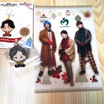 Mrs. GREEN APPLE 1번 복권 F상 클리어 시트 로손