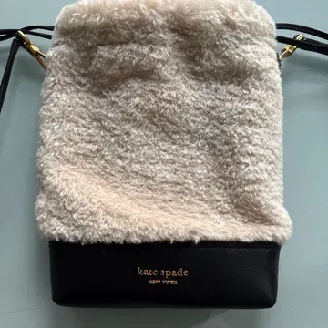 케이트 스페이드 숄더백 아이보리/블랙