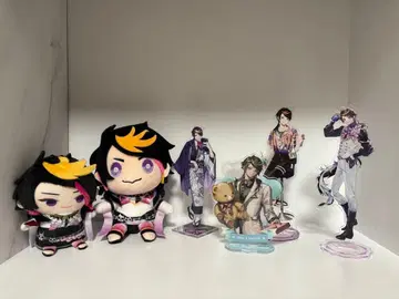 어둠의 슈 아크릴 스탠드 봉제 인형 세트