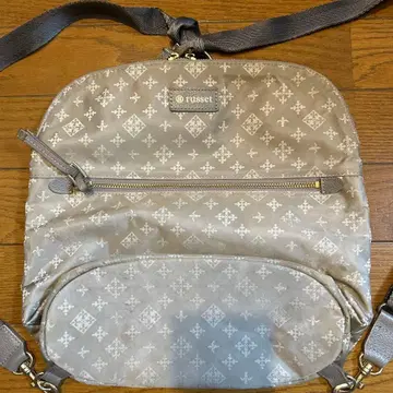 russet 그레이 2way 숄더백