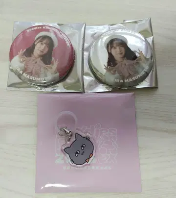 사쿠라자카46 Buddies 감사제 캔뱃지 & 메지루시 참