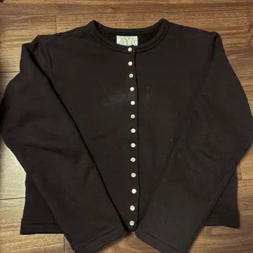 [ agnes.b ] 가디건 블랙