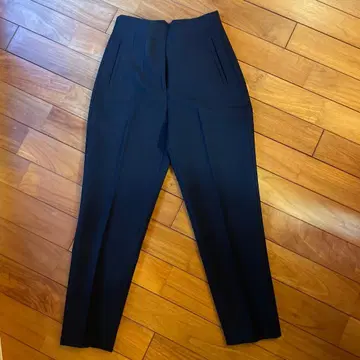 ZARA 테이퍼드 팬츠 S 블랙