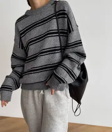 CANAL JEAN El mar 엘마르 네프 보더 크루 니트