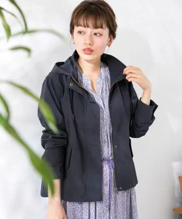 SONNY LABEL 사니라벨 항균 발수 마운틴 후드티 블루종