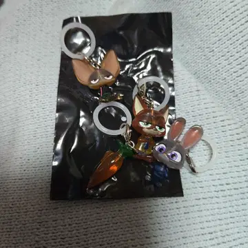 주토피아 메지루시 액세서리 4개 세트