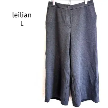 레리안 와이드 팬츠 센터 프레스 일본제 고급스러운 깔끔한 출퇴근 오피스