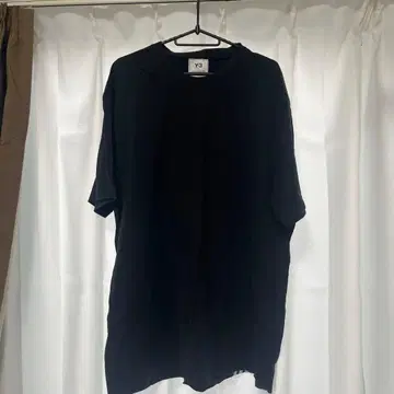 Y-3 블랙 티셔츠 XL 쓰리스트라이프