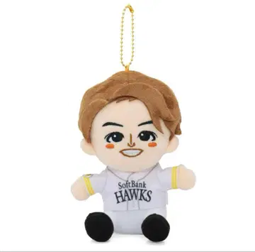 소프트뱅크 호크스 슈토 유쿄 봉제 인형 키링