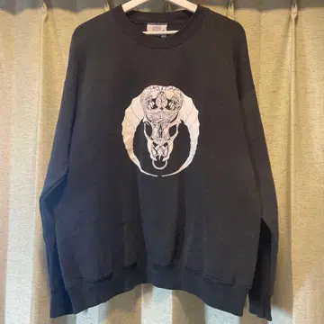 트레이닝복 맨투맨 후드티 구제 의류 Lee 블랙 오버 사이즈